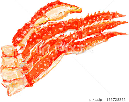 タラバガニの足のイラスト 133728253