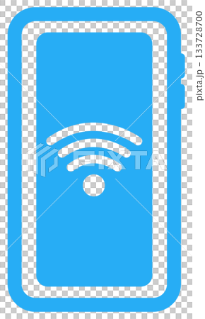 Wi-Fi 手機平面圖示 Wi-Fi 手機平面圖示 133728700