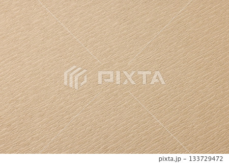 高級感のある淡いベージュ色の和紙背景 高級感のある淡いベージュ色の和紙背景 133729472