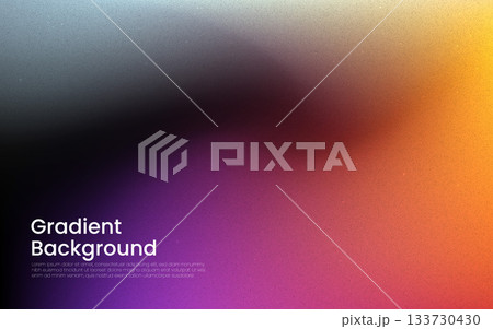 Noise abstract background. Vibrant texture with dynamic color and soft blur effect for modern design, creative project or digital art. Vintage grainy video effect. Vector illustration Noise abstract background. Vibrant texture with dynamic color and soft blur effect for modern design, creative project or digital art. Vintage grainy video effect. Vector illustration 133730430