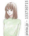 女性のイラスト素材 133730715