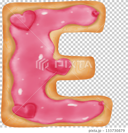 Cookie alphabet E Cookie alphabet E 133730879