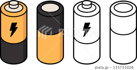 AA batteries set 133731026