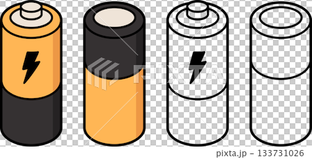 AA batteries set 133731026