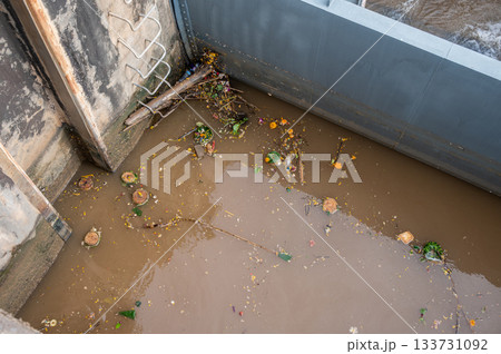 Waste Krathongs stuck at spillway after Loy Krathong festival in Thailand. Krathong is garbage is partially true, as the festival generates significant waste that pollutes waterways. Waste Krathongs stuck at spillway after Loy Krathong festival in Thailand. Krathong is garbage is partially true, as the festival generates significant waste that pollutes waterways. 133731092