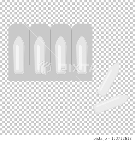 座薬のイラスト 座薬のイラスト 133732618