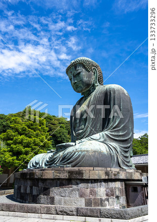 Great Buddha bronze statue at Kotoku-in temple in Kamakura, Japan 133733296