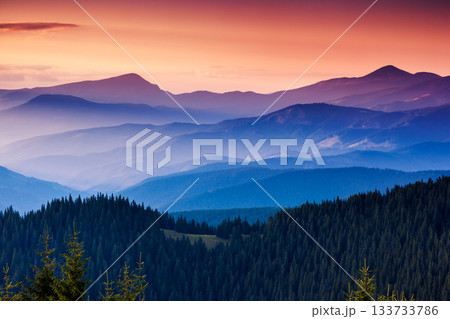 mountain landscape mountain landscape 133733786