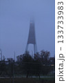 City in the late autumn evening 133733983