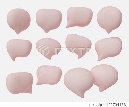 Collection of speech bubbles , representing online chatting, comments, conversations, and social network communication. Collection of speech bubbles , representing online chatting, comments, conversations, and social network communication. 133734328