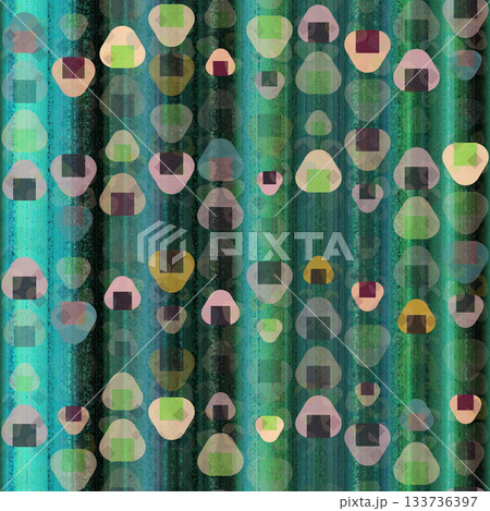 Seamless brushed curtain transparent texture. High resolution photo filter. 133736397