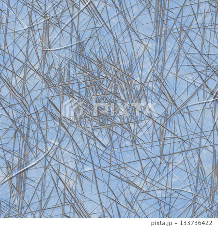 Seamless brushed aged metal texture. High resolution photo filter. 133736422