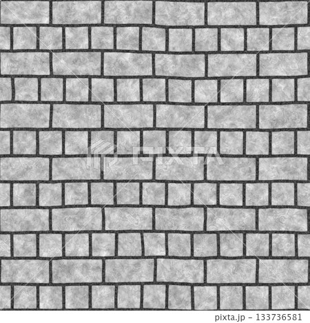 Brick background. Grunge filter. Monochrome particles abstract for wallpaper or background copy mask for photo editor. 133736581