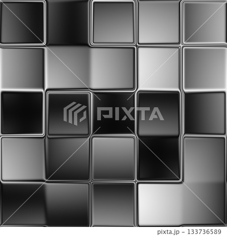 Pattern of glass block wall. Glass wall with abstract layer effect. Pattern of glass block wall. Glass wall with abstract layer effect. 133736589