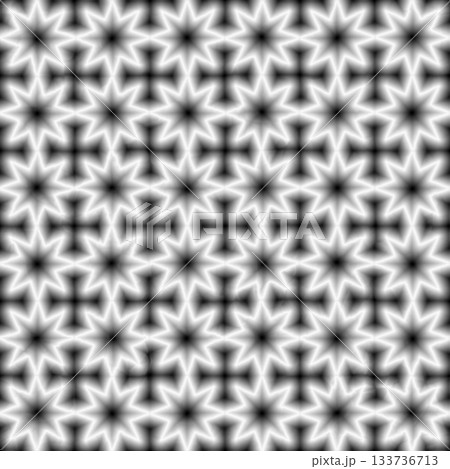 Ornamental fabric wallpaper background. Grunge filter. 133736713