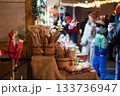 Winter Fair for the New Year and Christmas holidays, food houses In Gdansk Poland 133736947