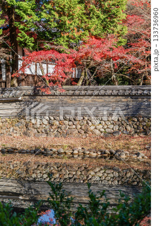 秋の虎渓山永保寺境内の景色 秋の虎渓山永保寺境内の景色 133736960