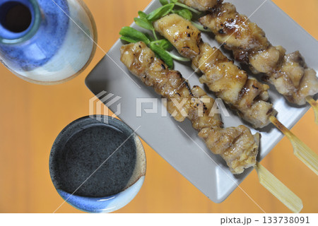 焼き鳥と日本酒 焼き鳥と日本酒 133738091
