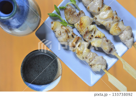焼き鳥と日本酒 焼き鳥と日本酒 133738092