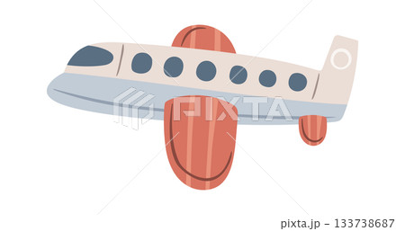 Passenger airliner commercial aerial transport 133738687