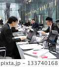 Business Meeting in a Modern Office / ビジネス会議 133740168