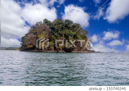 An island in the Pacific Ocean near Boca Chica, Panama An island in the Pacific Ocean near Boca Chica, Panama 133740240