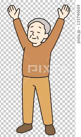 チャネリングをするお年寄り「AI生成画像」 チャネリングをするお年寄り「AI生成画像」 133740689