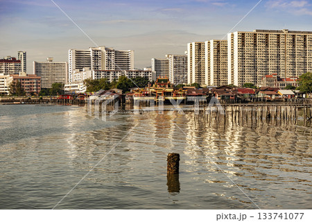 Buildings in George Town, Penang, Malaysia. Buildings in George Town, Penang, Malaysia. 133741077