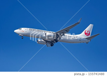 日本トランスオーシャン航空(JTA)のボーイング737-800型旅客機 日本トランスオーシャン航空(JTA)のボーイング737-800型旅客機 133741480