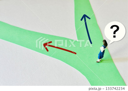 女子高生の人生の岐路や選択 女子高生の人生の岐路や選択 133742234