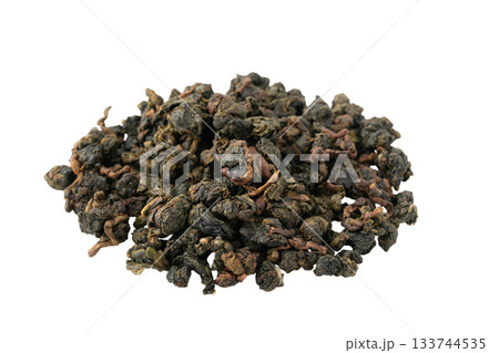 透明背景(png)に凍頂烏龍茶の茶葉 透明背景(png)に凍頂烏龍茶の茶葉 133744535