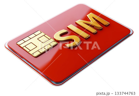 3d Nano SIM Card. 133744763