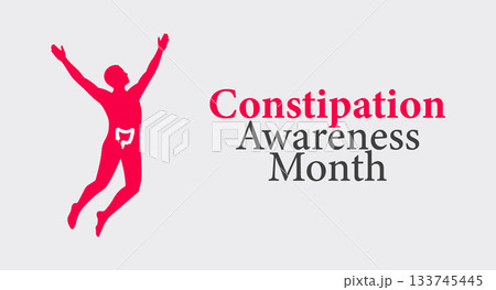 Constipation Awareness Month Health Education Poster 133745445
