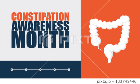 Constipation Awareness Month Health Education Poster Constipation Awareness Month Health Education Poster 133745446