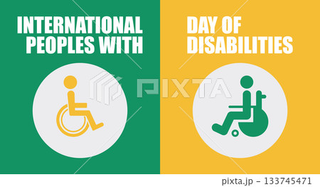 International Day of People with Disabilities Awareness Poster 133745471