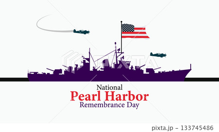 National Pearl Harbor Remembrance Day Tribute Poster National Pearl Harbor Remembrance Day Tribute Poster 133745486