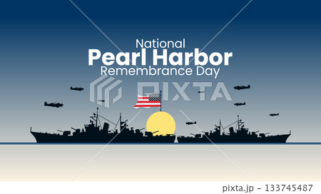 National Pearl Harbor Remembrance Day Tribute Poster 133745487