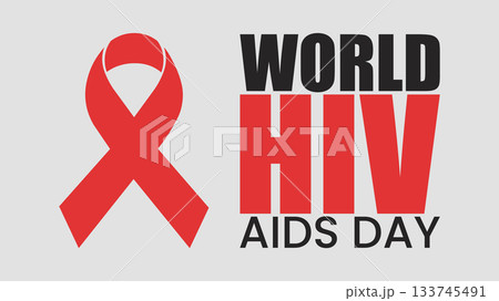 World HIV, AIDS Day Awareness and Support Poster 133745491