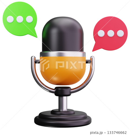 Podcast Conversation Microphone Podcast Conversation Microphone 133746662