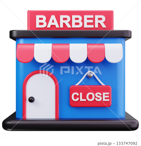Barber Shop Closed 133747092