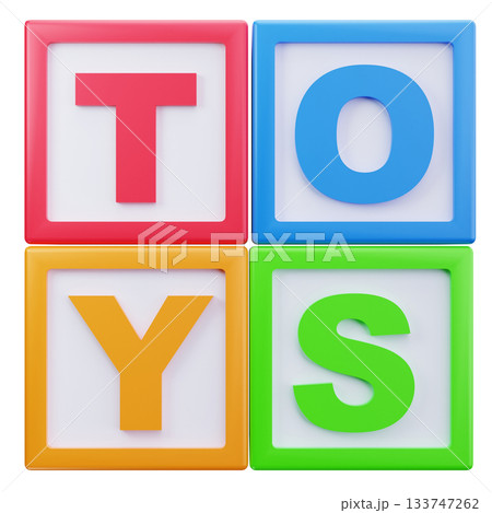 Alphabet Toy Blocks 133747262