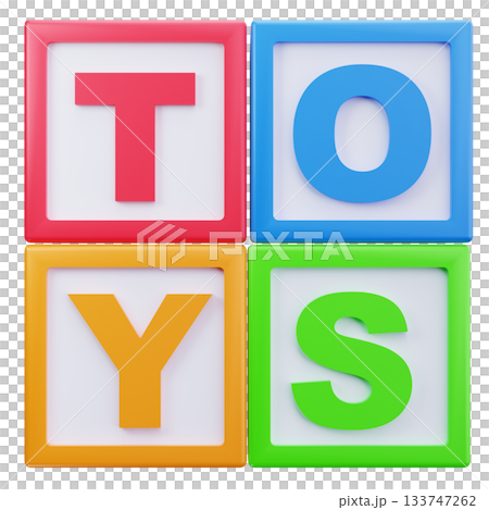 Alphabet Toy Blocks 133747262