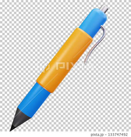 Blue Pen Writing Tool 133747492