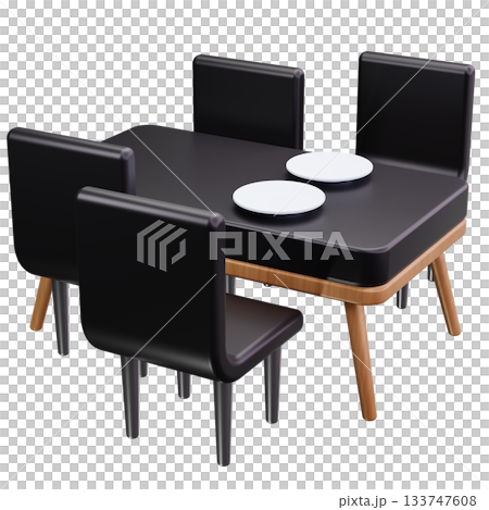 Elegant Dining Table Set 133747608