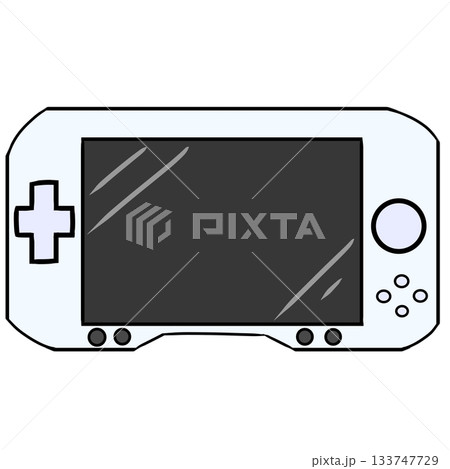 ゲーム機　シンプル 133747729