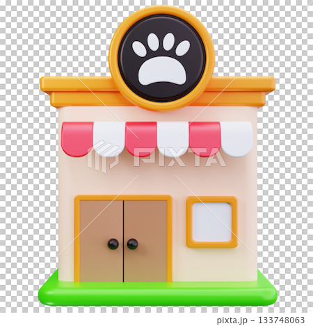 Pet Shop Building 133748063