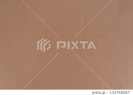 Textured Craft Cardboard Sheet Surface for Wallpaper Background. 133748087