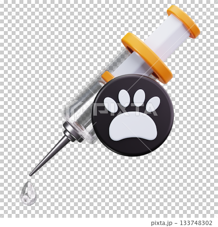 Pet Injection Syringe Pet Injection Syringe 133748302