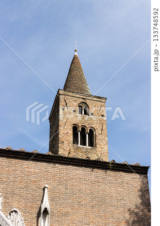 Tower of the Basilica di San Giovanni Evangelista, Ravenna. Italy Tower of the Basilica di San Giovanni Evangelista, Ravenna. Italy 133748592