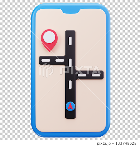 Mobile Map Navigation 133748628